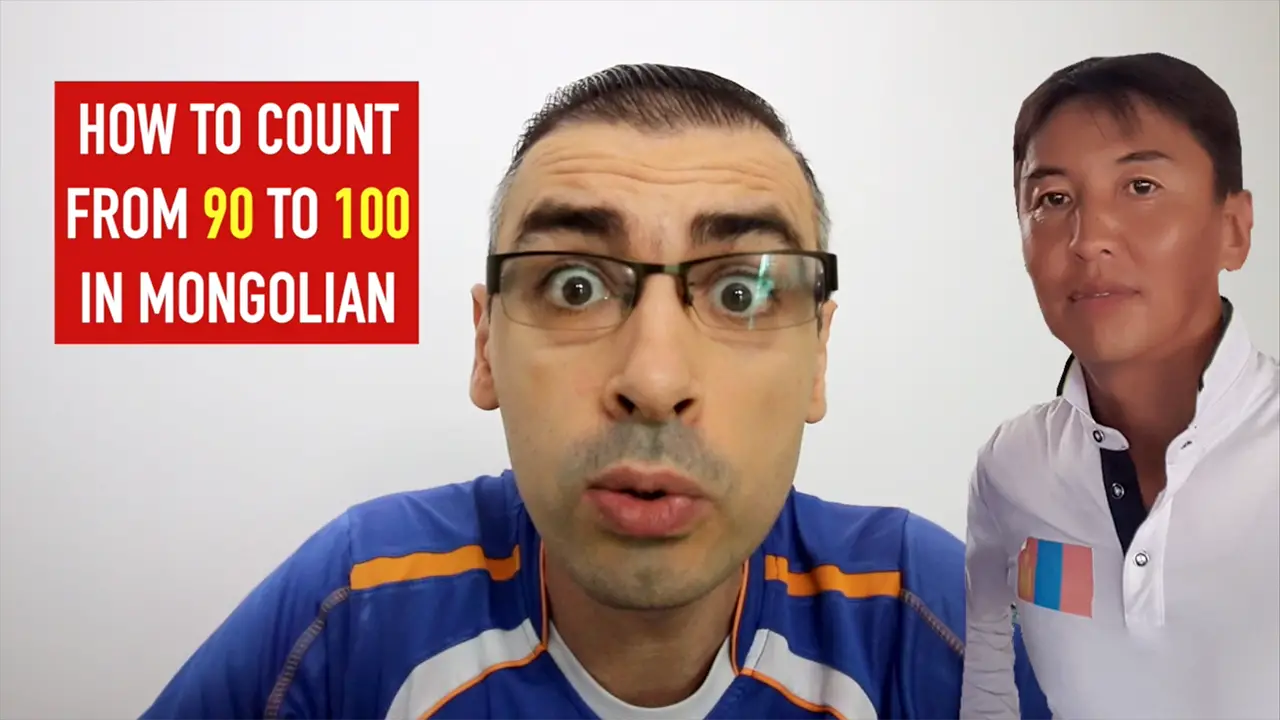 HOW TO COUNT FROM 90 TO 100 IN MONGOLIAN | Learn Mongolian Lesson #10