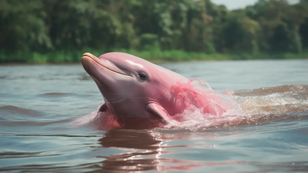 Amazon River Pink Dolphin